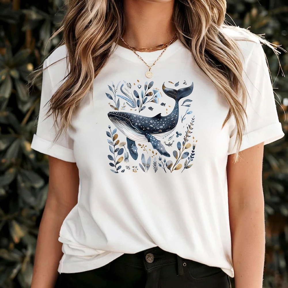 Sea Whale Shirt, Super Whale Jin Shirt